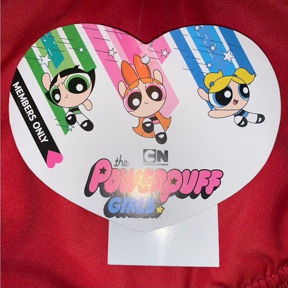Members Only x The Powerpuff Girls Súper Fierce Varsity Jacket-Size L New - Picture 13 of 15